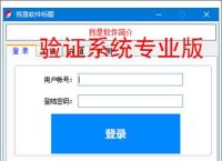 验证系统专业版